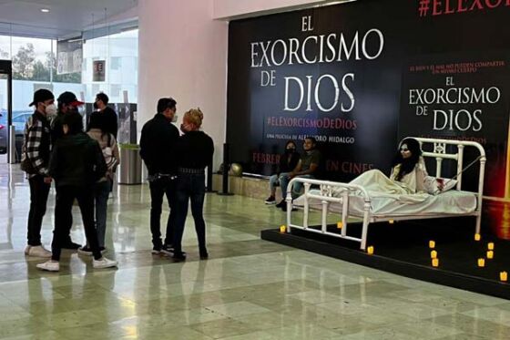 El Exorcismo de Dios aterroriza a Plaza Universidad con esta activación