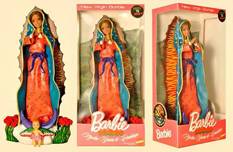 partícipe aspecto más y más Polémica por vestir a Barbie y Ken como la Virgen de Guadalupe y Jesucristo
