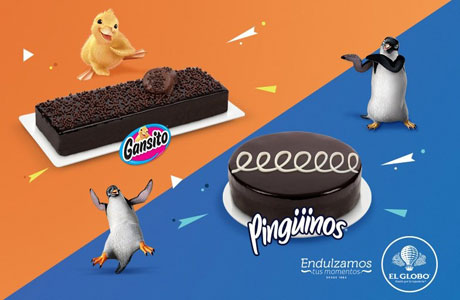 El Globo lanza pasteles de Gansito y Pingüinos para deleitar el paladar de  los Niños Grandes