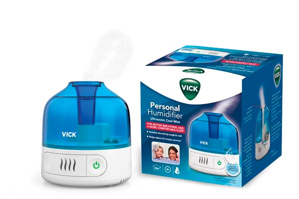 Trivia: Alivia la tos y congestión con este humidificador personal de Vick