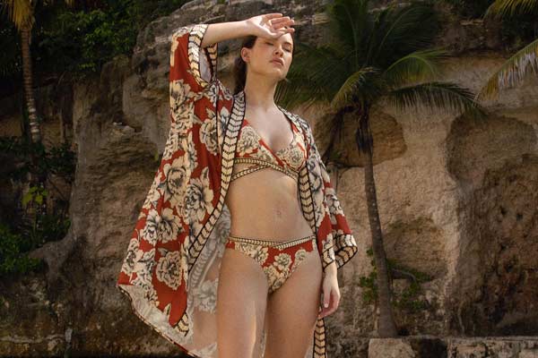 Vestido Corto Olanes Palmas Bailando Entre Palmas - Bari, los mejores  trajes de baño en México. – Bari Swimwear